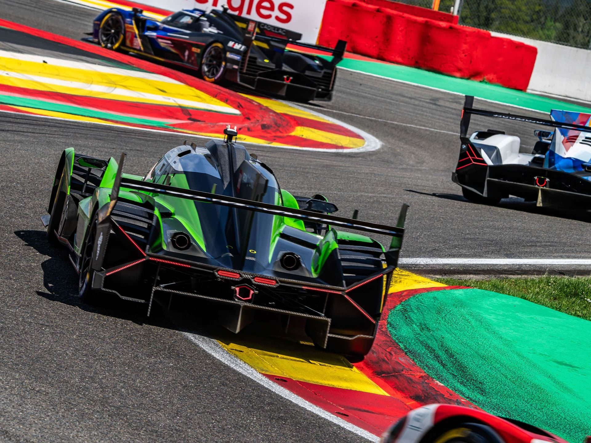 Lamborghini Sc63 Heads To Le Mans Carrying Points, Progress, And One Cracked Axle 23 Lamborghini sc63 le mans 2024 maiden season draft c3b5a744 action 011