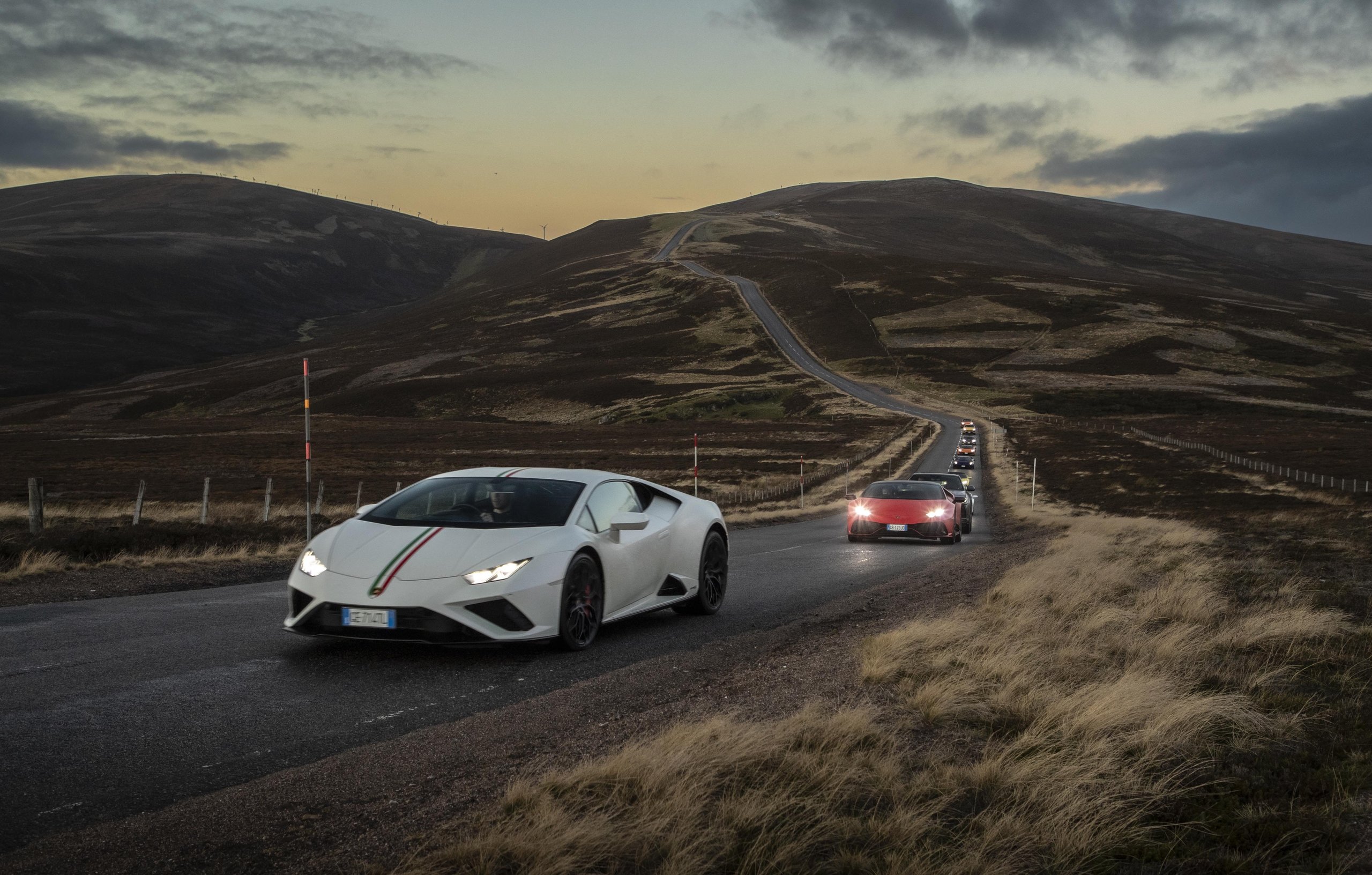Lamborghini Sent Its Entire Lineup Into The Scottish Highlands, And The Real Destination Was The Stars 25 Lamborghini scottish cairngorms cor tauri tou draft f57b82a2 action 012 scaled