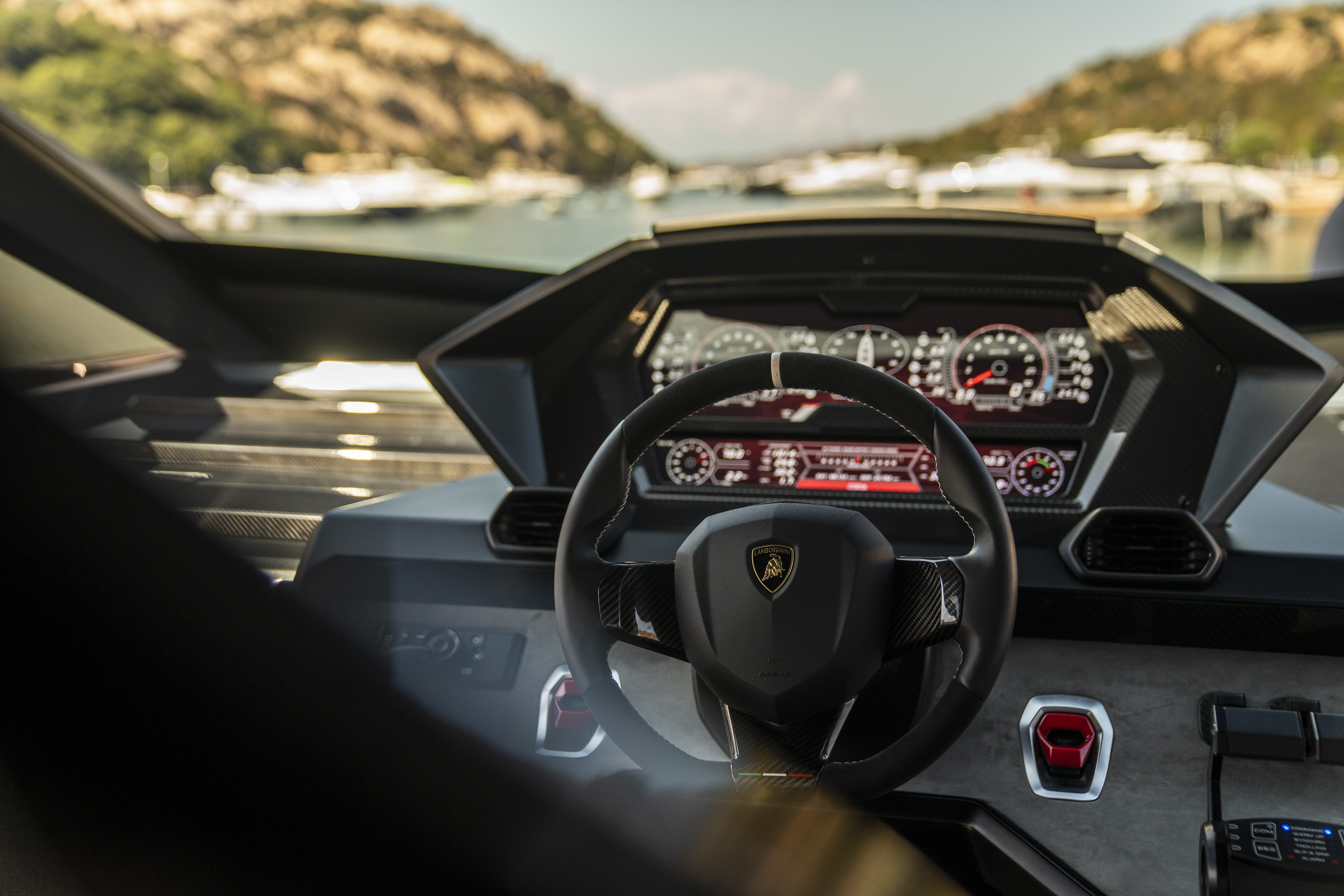 Inside Lamborghini'S Sardinia Summer Dinner, Where The Huracán Tecnica Met A 60-Knot Yacht 17 Lamborghini summer dinner poltu quatu sardini draft d40ac07b interior 008