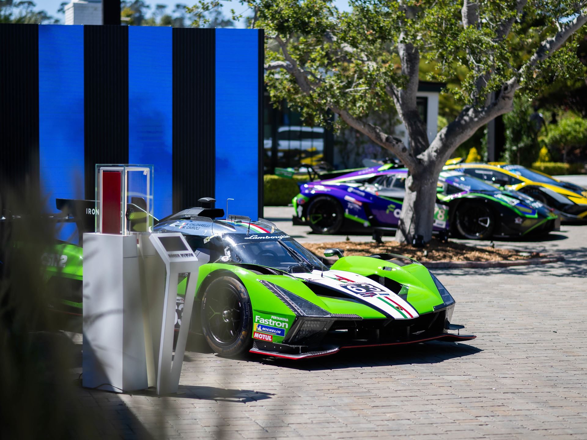 Lamborghini Staged Its Hybrid Future Around The Temerario At Monterey Car Week 23 Lamborghini temerario monterey car week debut draft 70c111db event 011