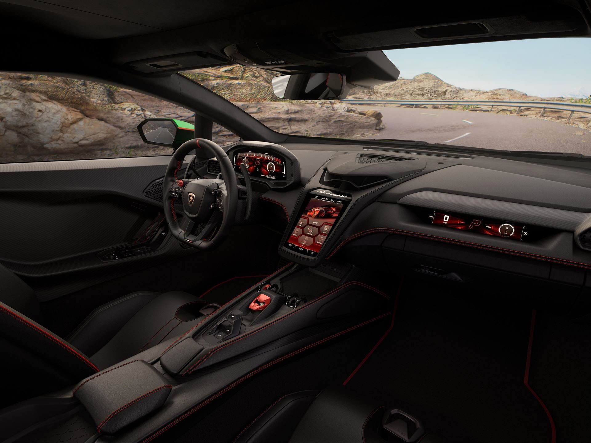 Lamborghini temerario v8 hybrid revealed draft b904f2e9 interior 012