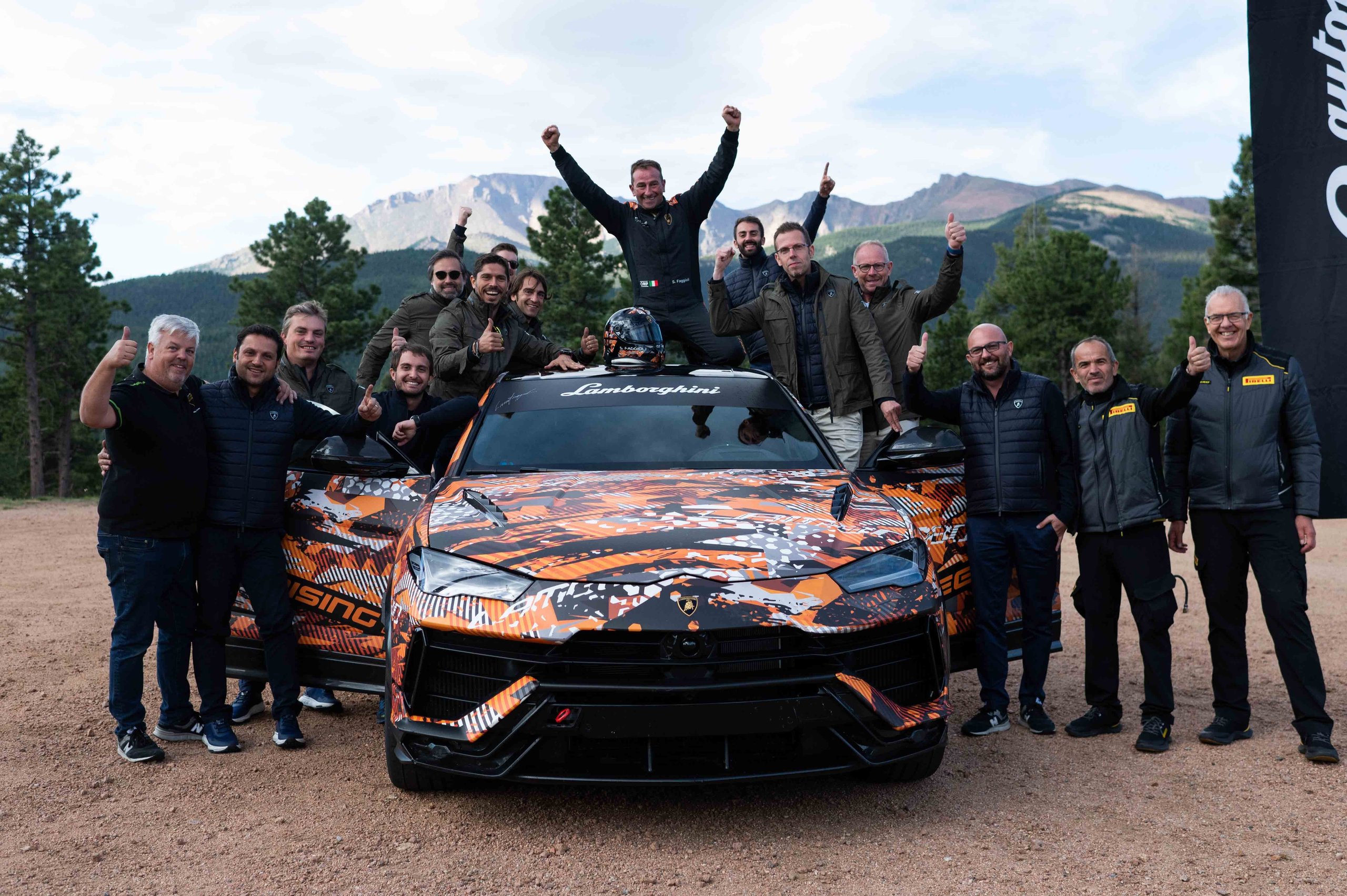 A Camouflaged Urus Just Demolished The Pikes Peak Suv Record By 17 Seconds 23 Lamborghini urus pikes peak suv record draft 0aa3bded event 011 scaled