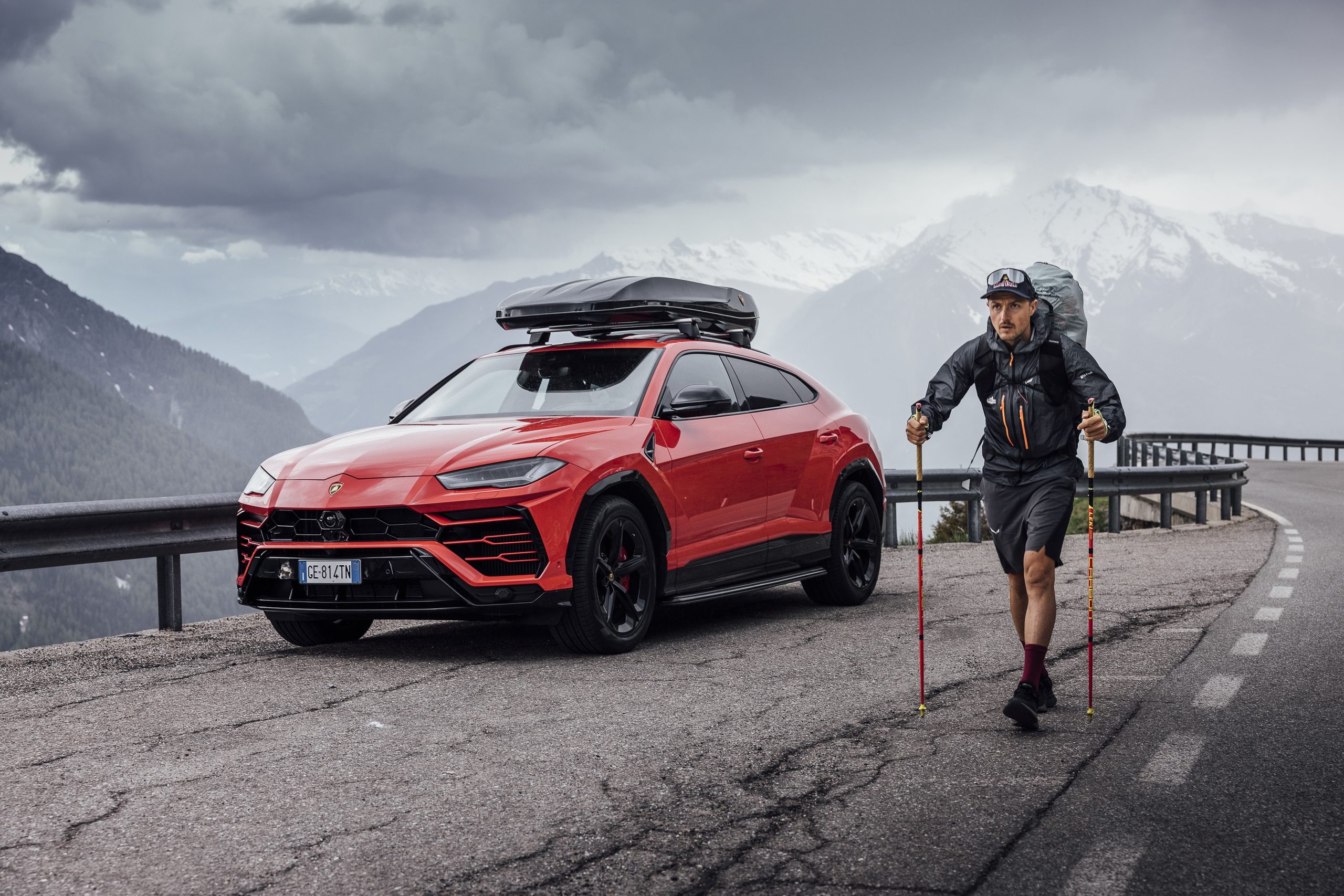 How The Lamborghini Urus Became A Support Vehicle For One Of The World'S Toughest Races 13 Lamborghini urus red bull x alps durogati draft 0221e426 lifestyle 006 scaled