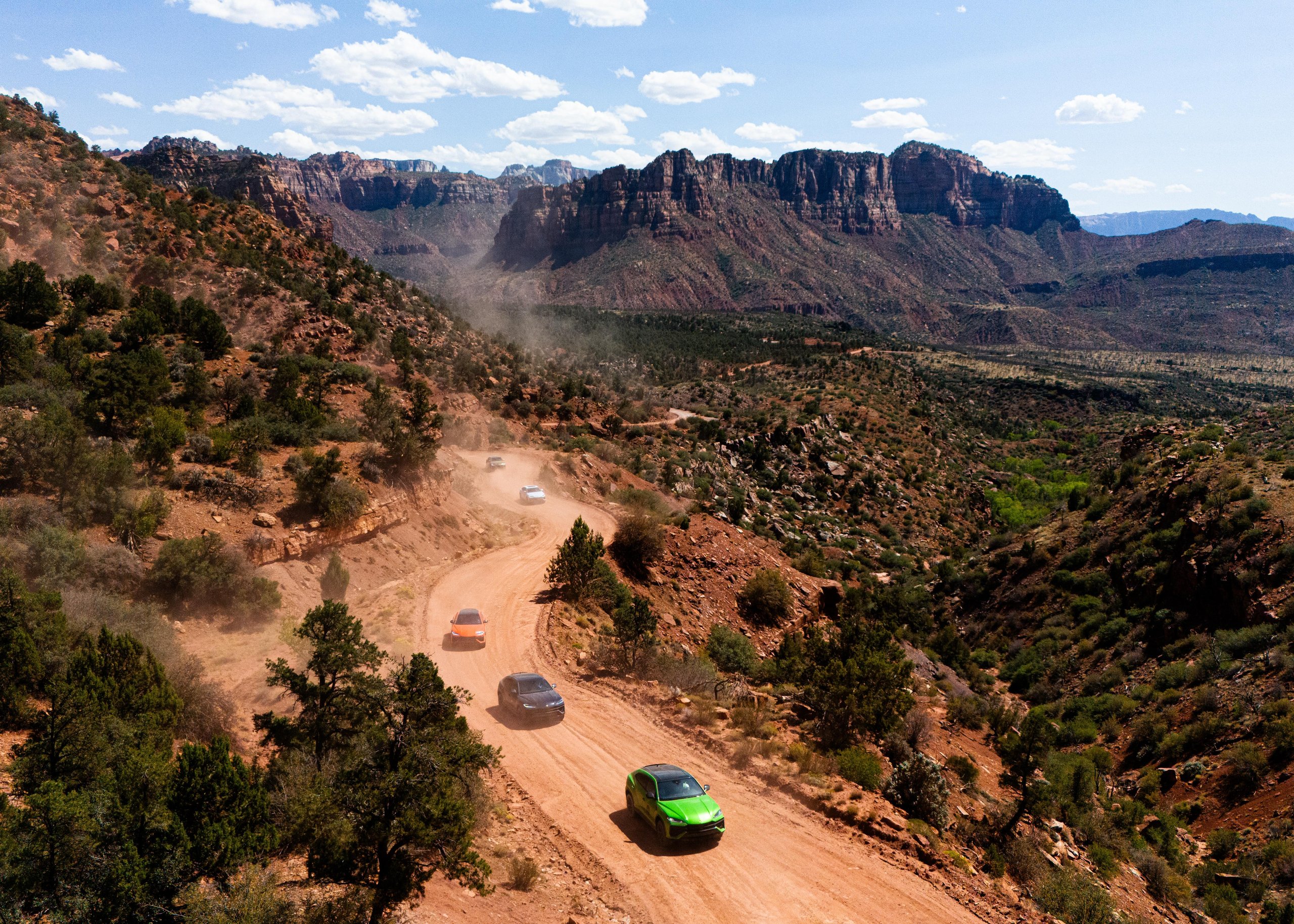 Lamborghini Sent A Convoy Of Urus Ses Into Zion'S Desert. The Real Destination Was Brand Loyalty. 25 Lamborghini urus se esperienza avventura zion draft 6eae1e47 action 012 scaled