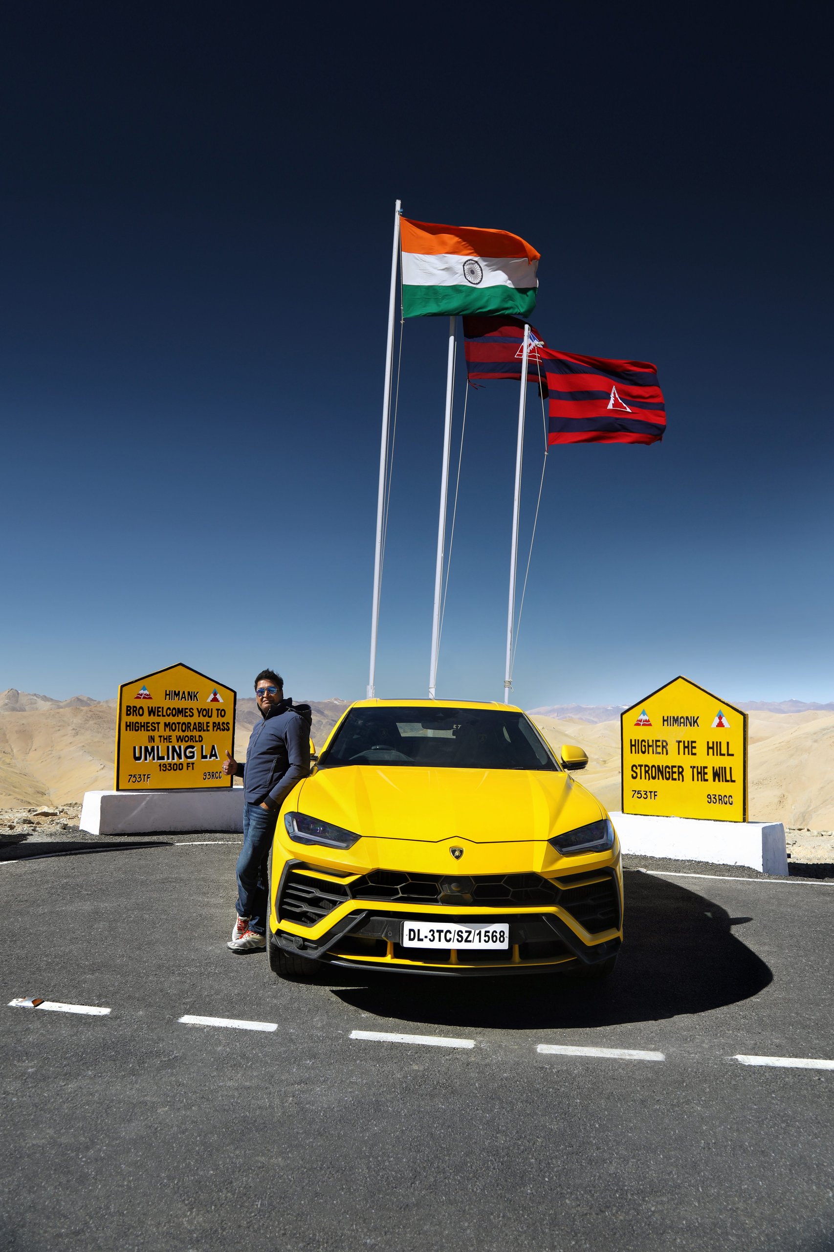 The Lamborghini Urus At 19,300 Feet: Conquering The World'S Highest Drivable Road 15 Lamborghini urus umling la pass highest road draft ef6a695d lifestyle 007 scaled