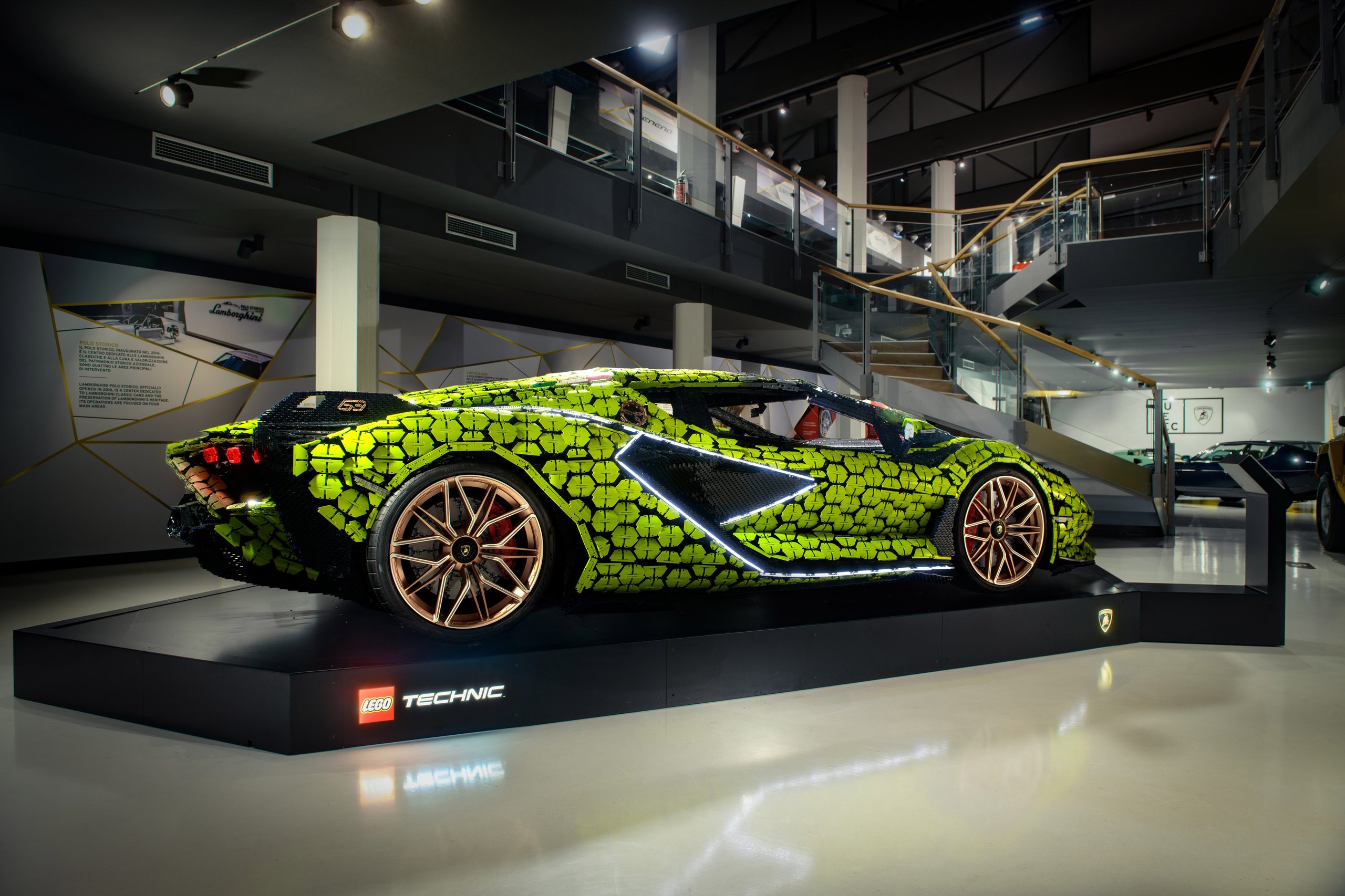 400,000 Bricks, One Sián: Inside The Life-Size Lego Technic Lamborghini That Got Painted In Sant'Agata 13 Lego technic lamborghini sian life size draft 3fae0006 detail 006 scaled