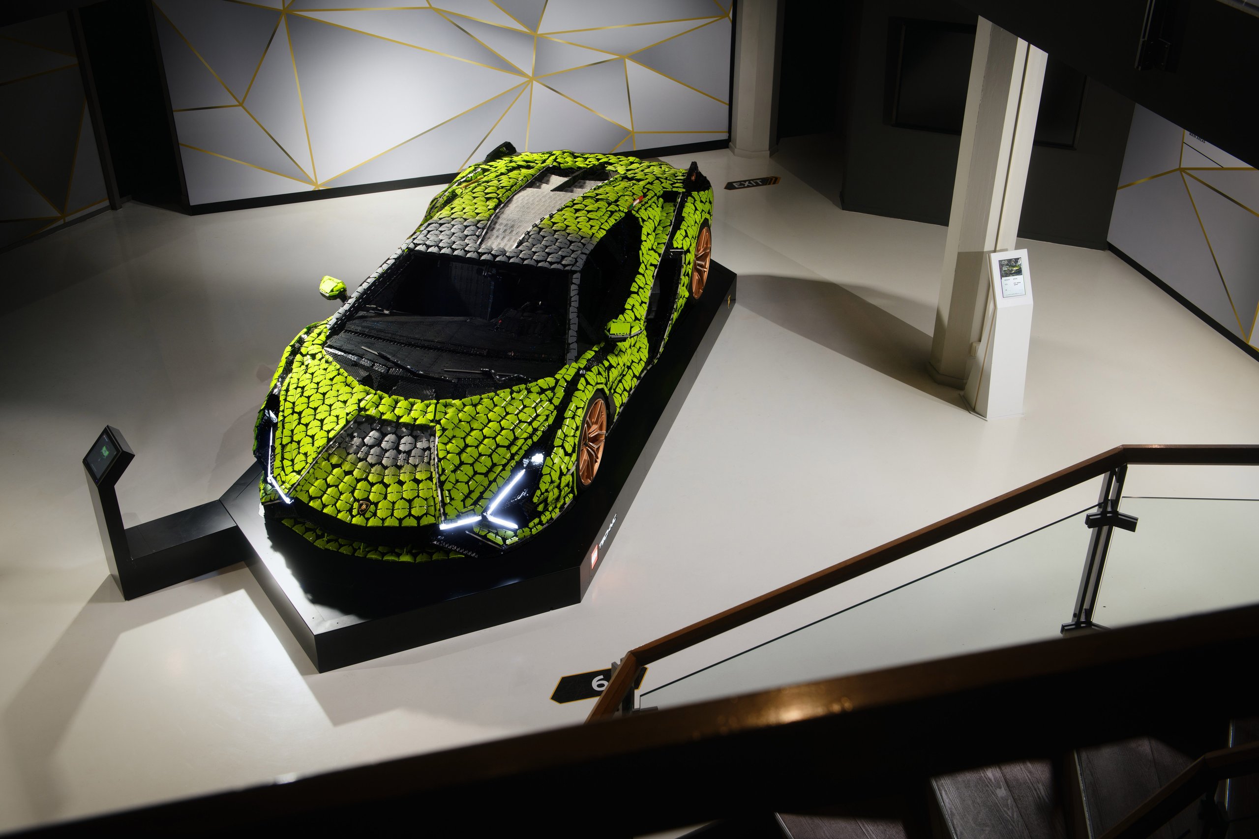 400,000 Bricks, One Sián: Inside The Life-Size Lego Technic Lamborghini That Got Painted In Sant'Agata 25 Lego technic lamborghini sian life size draft 3fae0006 detail 012 scaled
