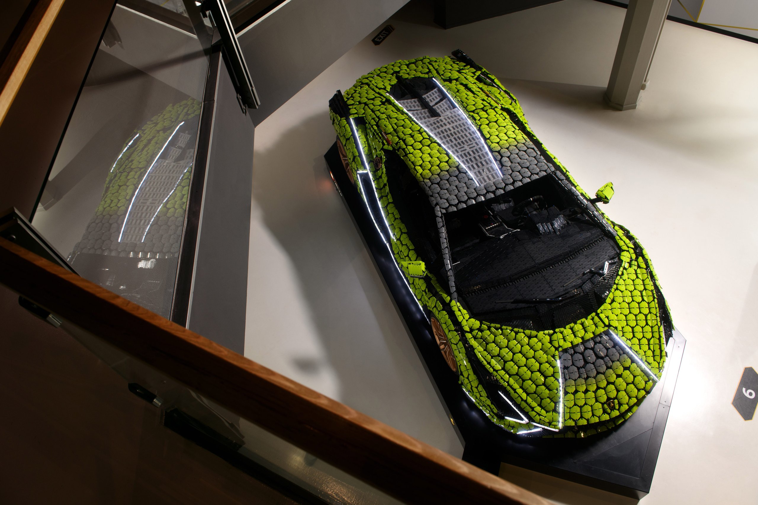 400,000 Bricks, One Sián: Inside The Life-Size Lego Technic Lamborghini That Got Painted In Sant'Agata 27 Lego technic lamborghini sian life size draft 3fae0006 detail 013 scaled