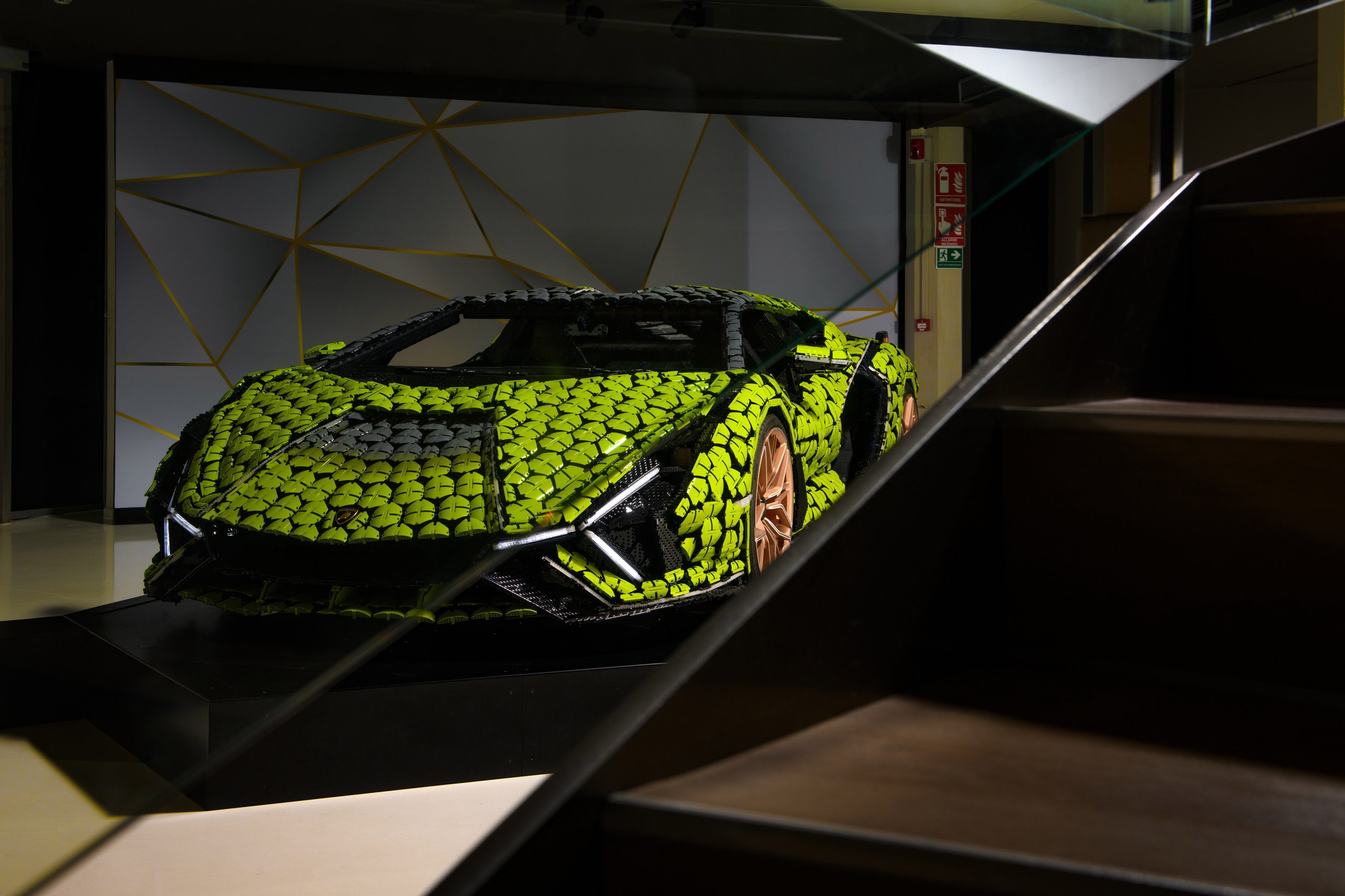 400,000 Bricks, One Sián: Inside The Life-Size Lego Technic Lamborghini That Got Painted In Sant'Agata 23 Lego technic lamborghini sian life size draft 3fae0006 exterior 011 scaled