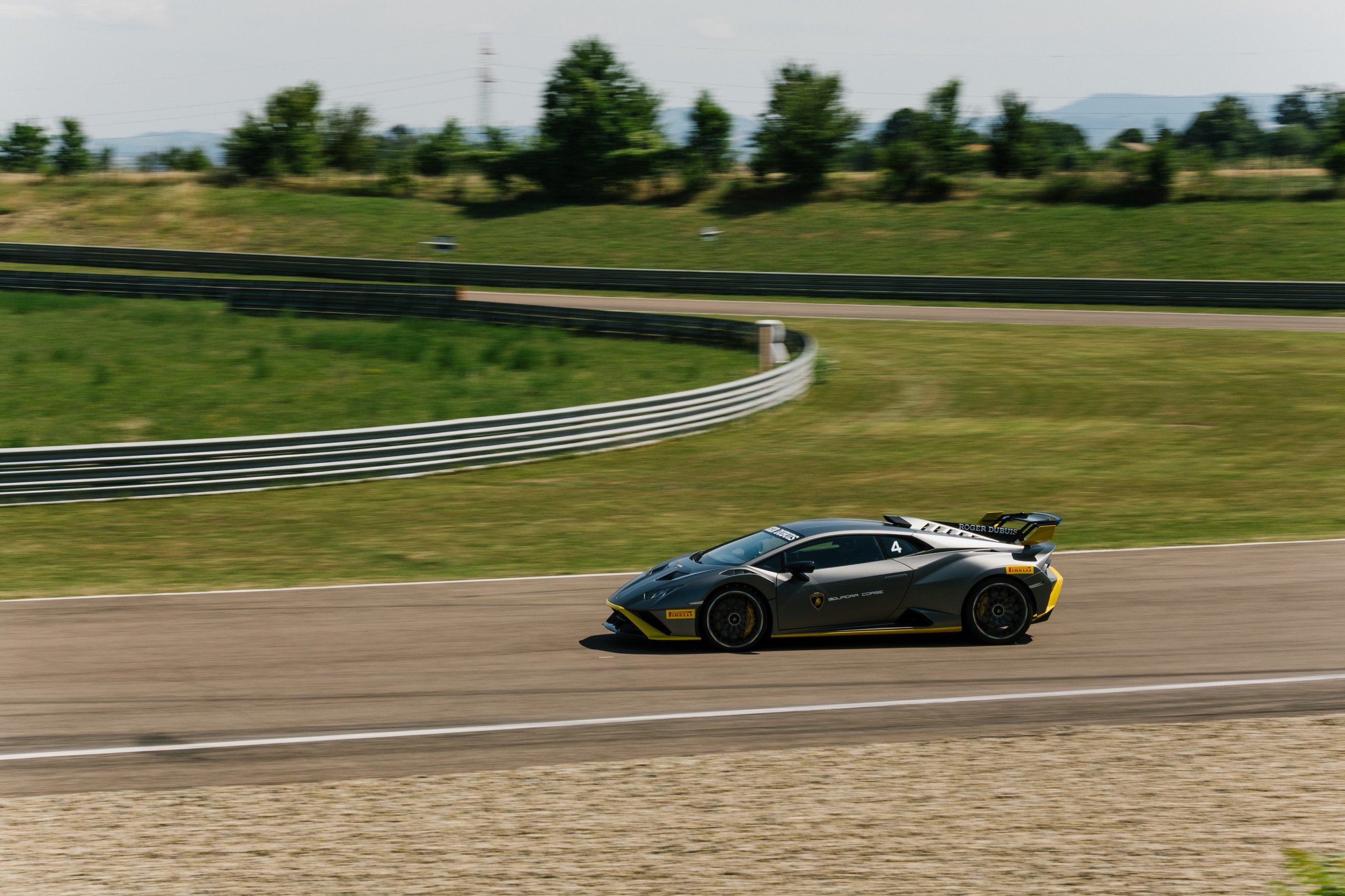When Muse Visited Sant'Agata, The Huracán Sto Became Their Opening Act 21 Muse lamborghini huracan sto sant agata draft c23b460e action 010 scaled