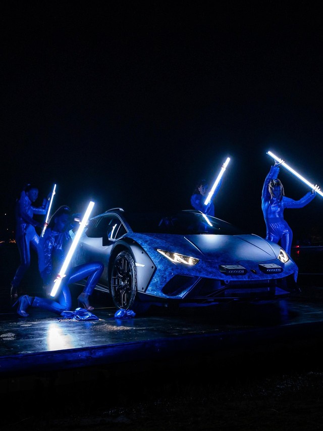 370 Hours of Paint, One Sardinian Night: Inside the Huracán Sterrato Opera Unica