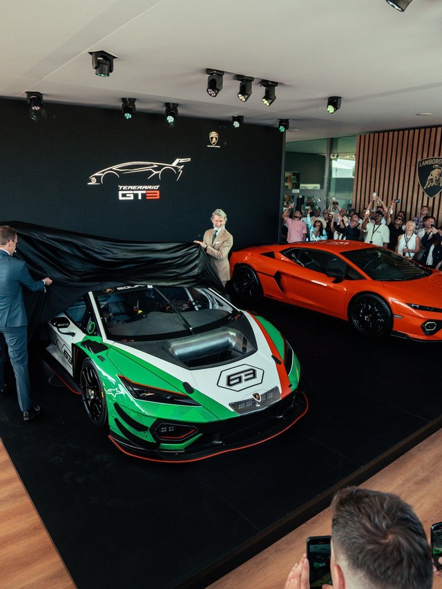 Temerario GT3 Steals Goodwood as Lamborghini Fields Its First Fully Hybrid Lineup on the Hill