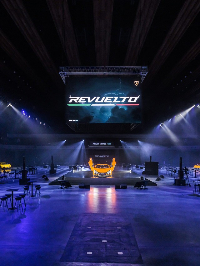 Lamborghini Brought Six Decades of V12 History to Tokyo's Ariake Arena, Then Unveiled What Comes Next