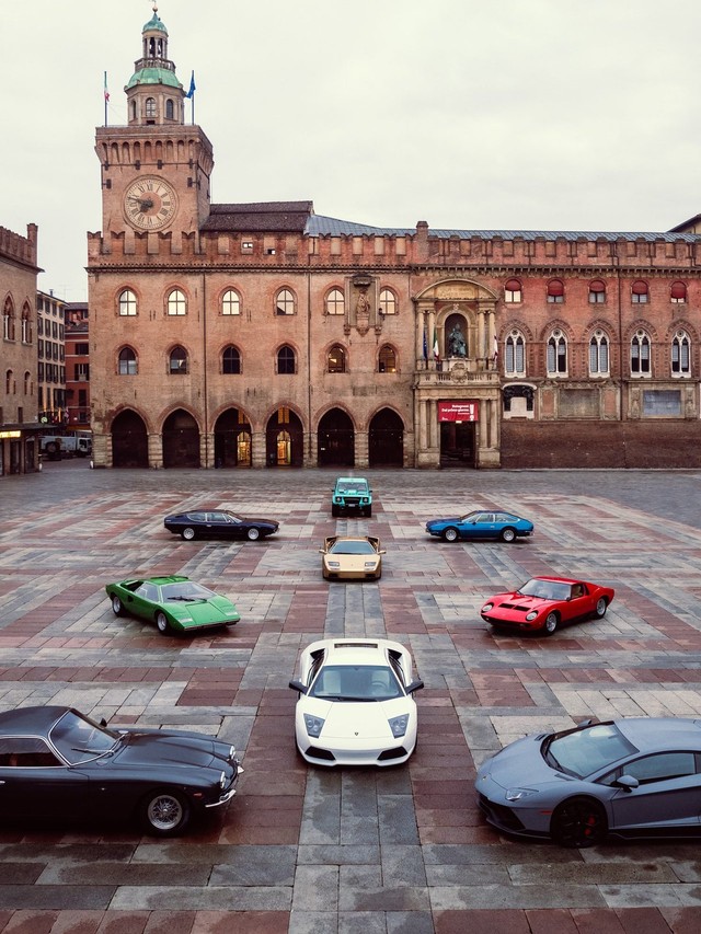 Lamborghini Turned Its 60th Anniversary Into a Year-Long Global Campaign