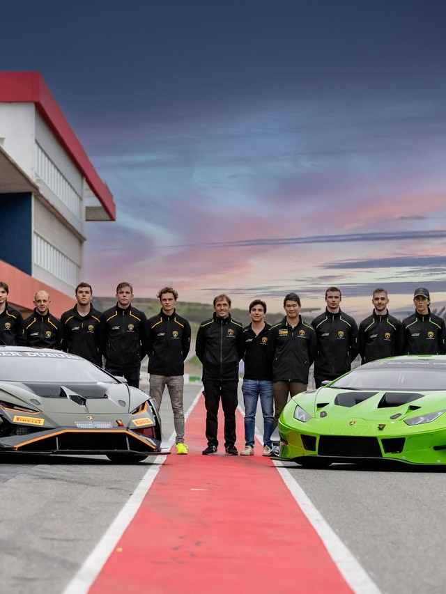 Pulcini Earns Lamborghini Factory Driver Status as Squadra Corse Adds a New Rung to Its Racing Ladder