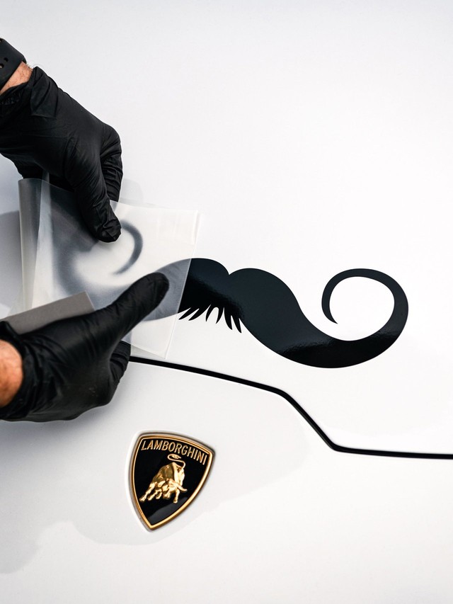 Lamborghini's Movember Bull Runs Turn Mustache Decals into a Global Men's Health Movement
