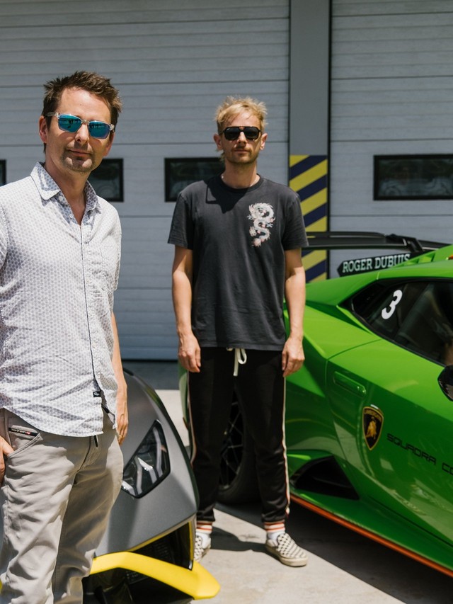 When Muse Visited Sant'Agata, the Huracán STO Became Their Opening Act
