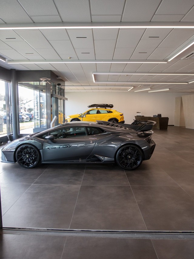 Lamborghini Geneva Turns 20 with a Showroom Built for the Hybrid Era