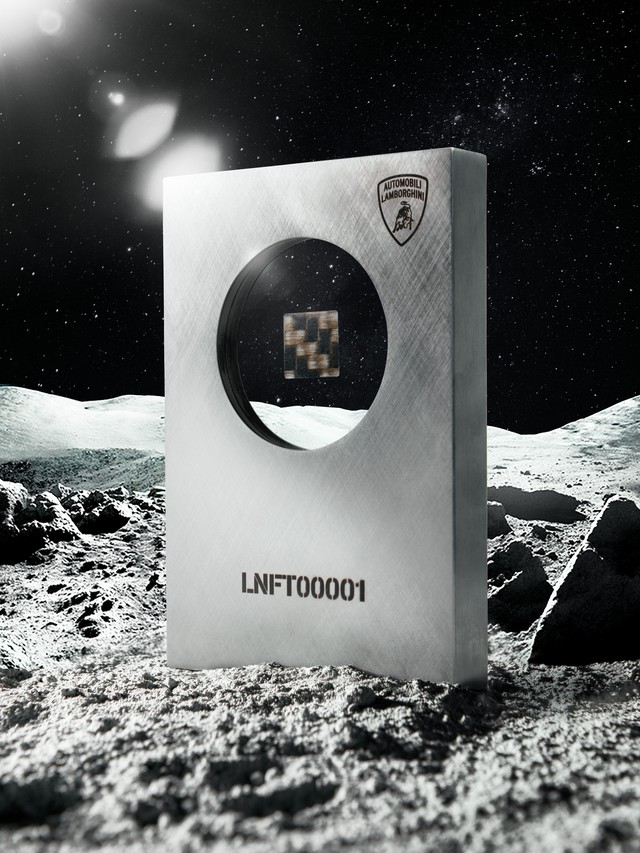 Lamborghini's Space Key: Five NFTs Built Around ISS-Flown Carbon Fiber