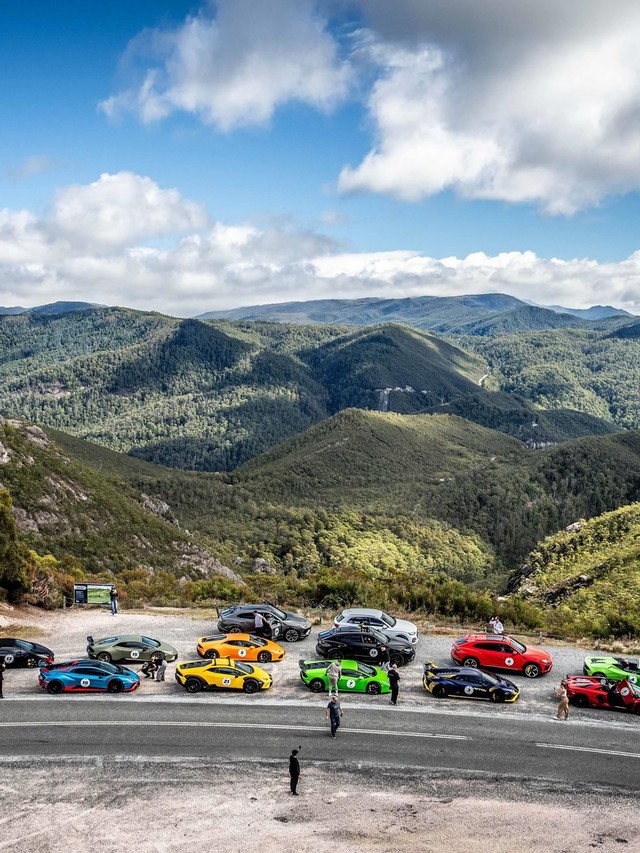 Lamborghini Took 40 Owners and 20 Supercars to Tasmania, and the Real Product Was the Trip Itself