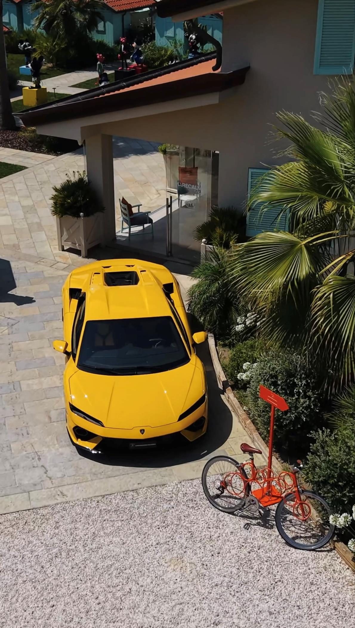 Lamborghini Turns The Mediterranean Into A Showroom With 'Driven By Color' Pop-Ups 19 Lamborghini driven by color summer pop ups draft 6b96e2bb exterior 009
