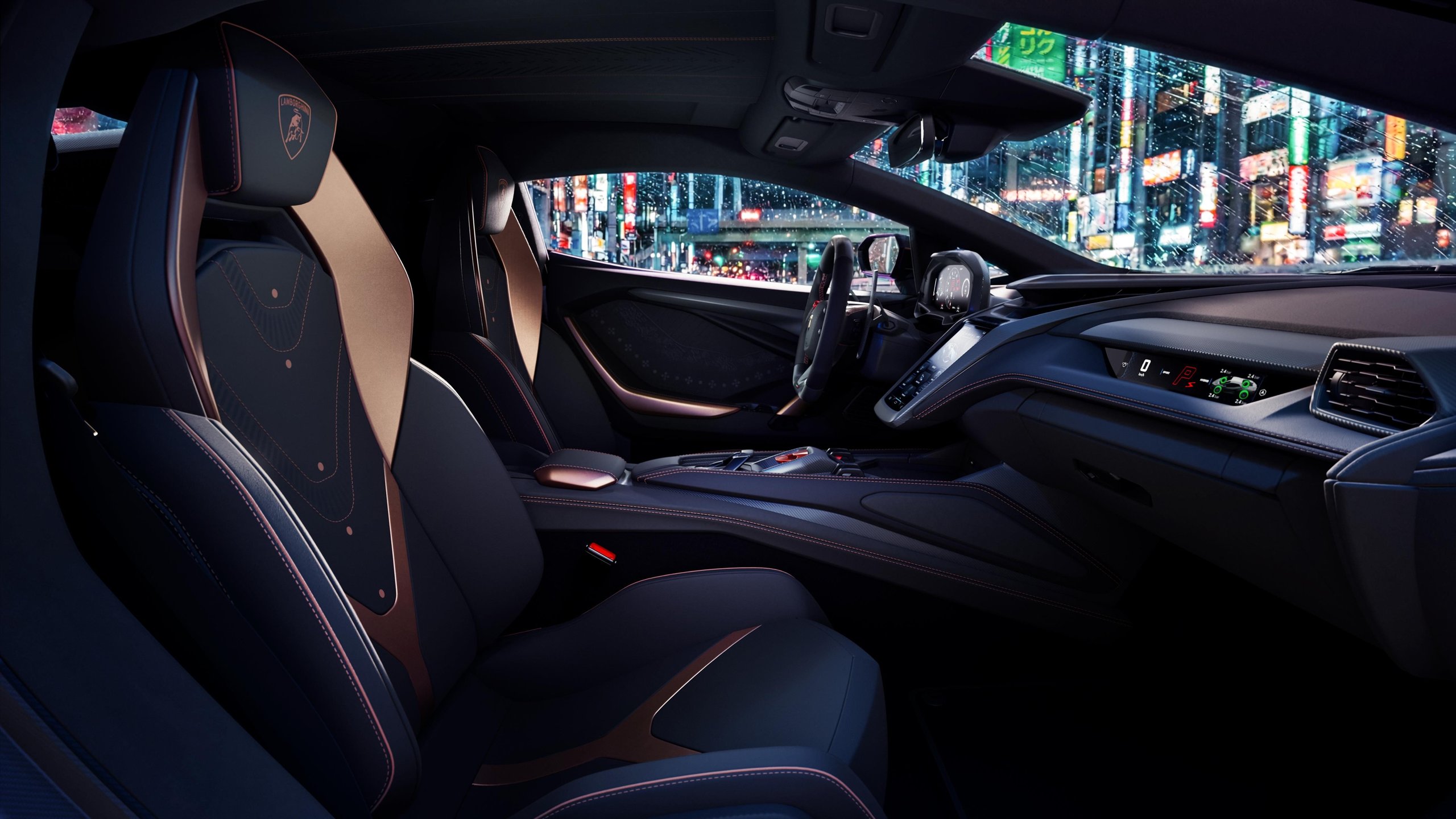 Revuelto Impavido: Lamborghini Wraps Its V12 Flagship In Samurai Armor For Japan'S 25Th Anniversary 15 Lamborghini revuelto impavido japan bushido draft 630caebf interior 007 scaled