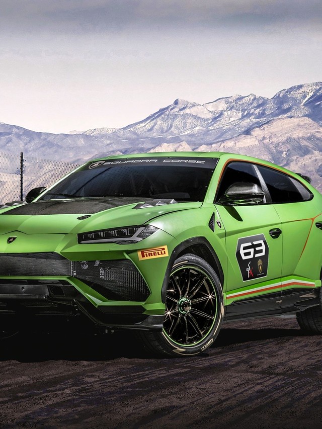 The Urus ST-X Concept Brings Lamborghini's 'Arrive and Drive' Formula to Super SUV Racing