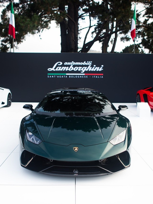 Lamborghini's Ad Personam Trio at Monterey Car Week 2017