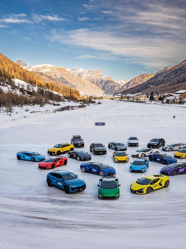 Lamborghini's Accademia Neve 2026: The Temerario Hits Ice and the Experiential Edge Sharpens