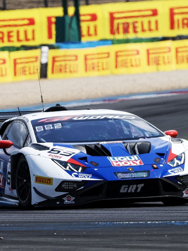 Huracán GT3 EVO2 Breaks a Four-Year Drought at Magny-Cours