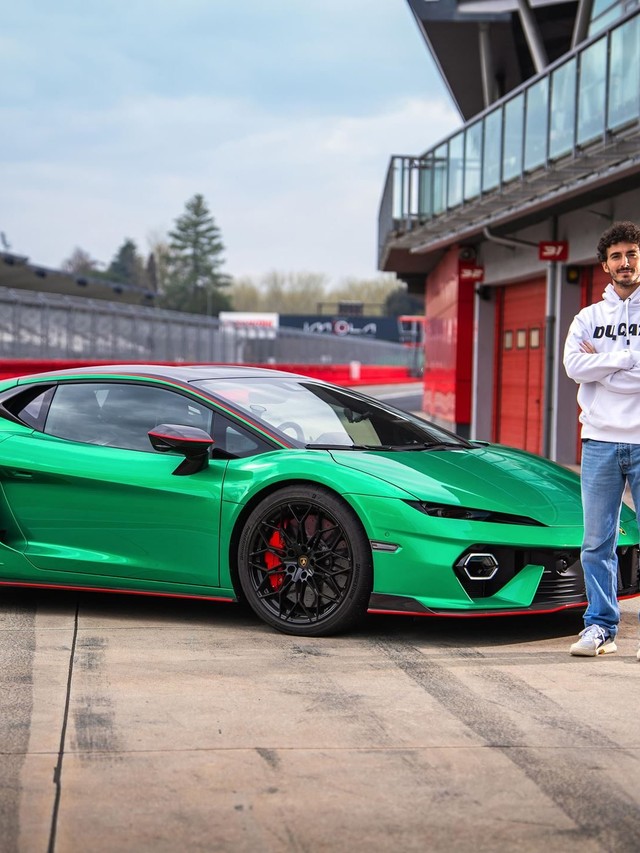 Pecco Bagnaia Says the Temerario's Twin-Turbo V8 Feels Naturally Aspirated at 10,000 RPM