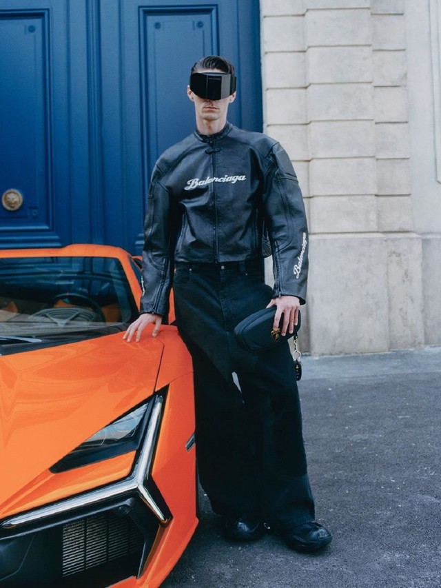 Balenciaga × Lamborghini: Temerario Artwork Hits the Runway While Graffiti Revueltos Park Outside Flagships
