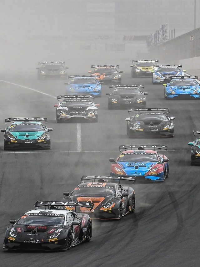 Target Racing's Triple Win at Dubai Proved the Huracán Super Trofeo Evo Was Built for More Than Fair Weather