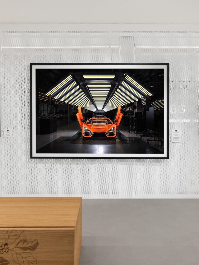 Lamborghini Turns Its Factory Into Fine Art With Lucrezia Roda's 'The Industrial Perspective'