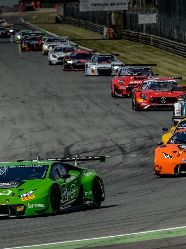 Lamborghini Huracán GT3 Wins at Monza in 2017 Blancpain Endurance Opener