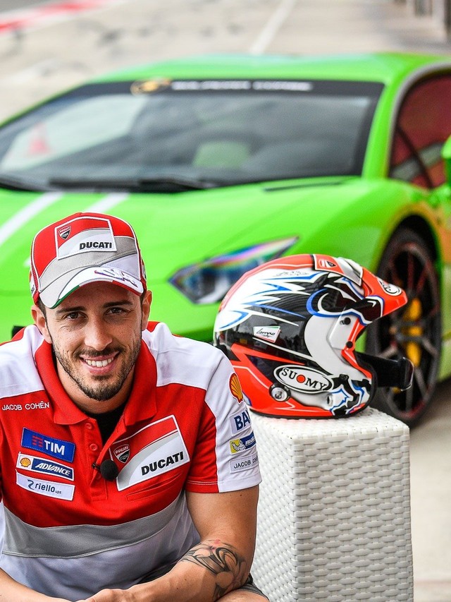Why Lamborghini Put MotoGP Star Andrea Dovizioso in a Huracán Super Trofeo at the World Final