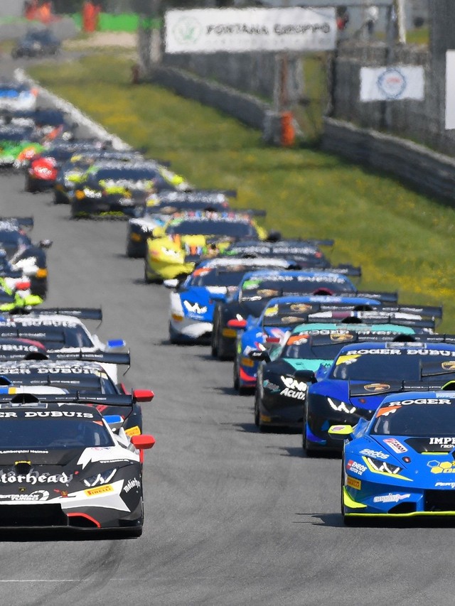 Basz and Postiglione Claim Monza Race 2 as Super Trofeo’s Tenth Season Opens with a 47-Car Grid