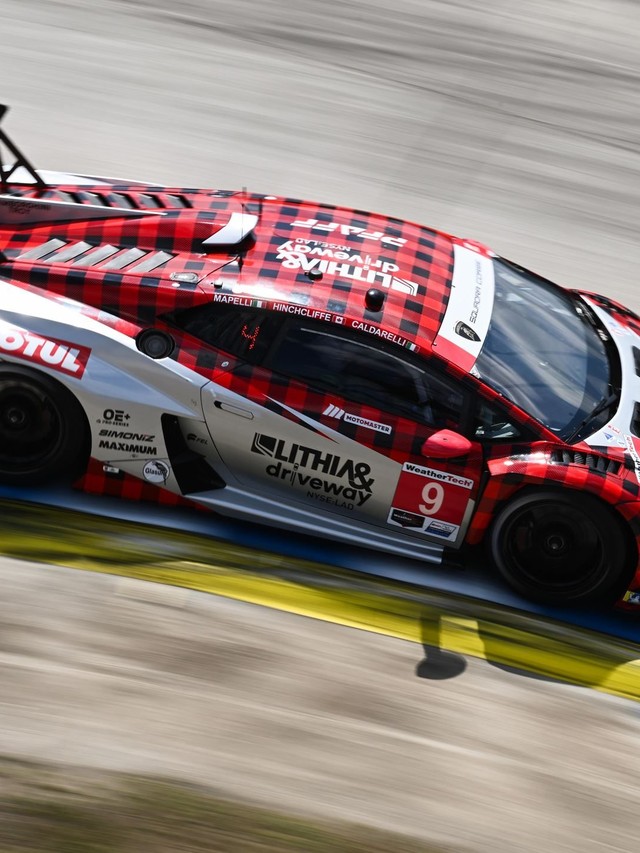 Lamborghini's Sebring Split: SC63 Retires While All Three Huracán GT3 EVO2s Grind to the Finish