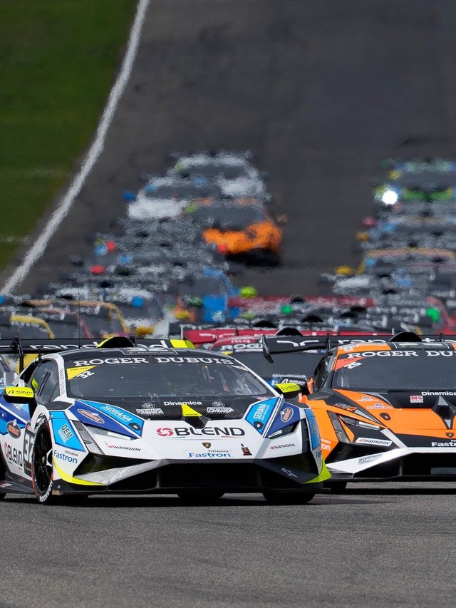 Iaquinta and Gilardoni Seize the Super Trofeo Europe Pro Points Lead with a Nürburgring Double Victory