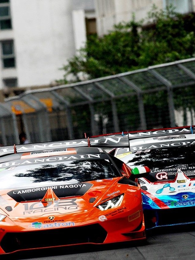 Kuala Lumpur's Street Fight Gave Lamborghini's Super Trofeo Asia Its Biggest Audience and Most Dramatic Race Yet