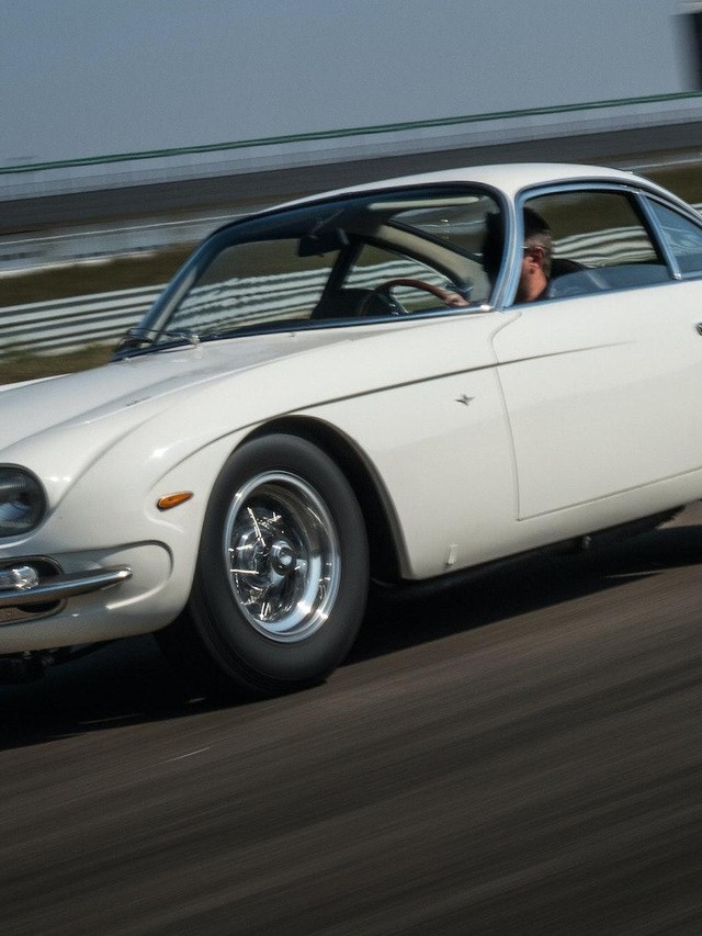 A 1964 Lamborghini 350 GT Just Proved Itself on Track After a Year-Long Polo Storico Restoration