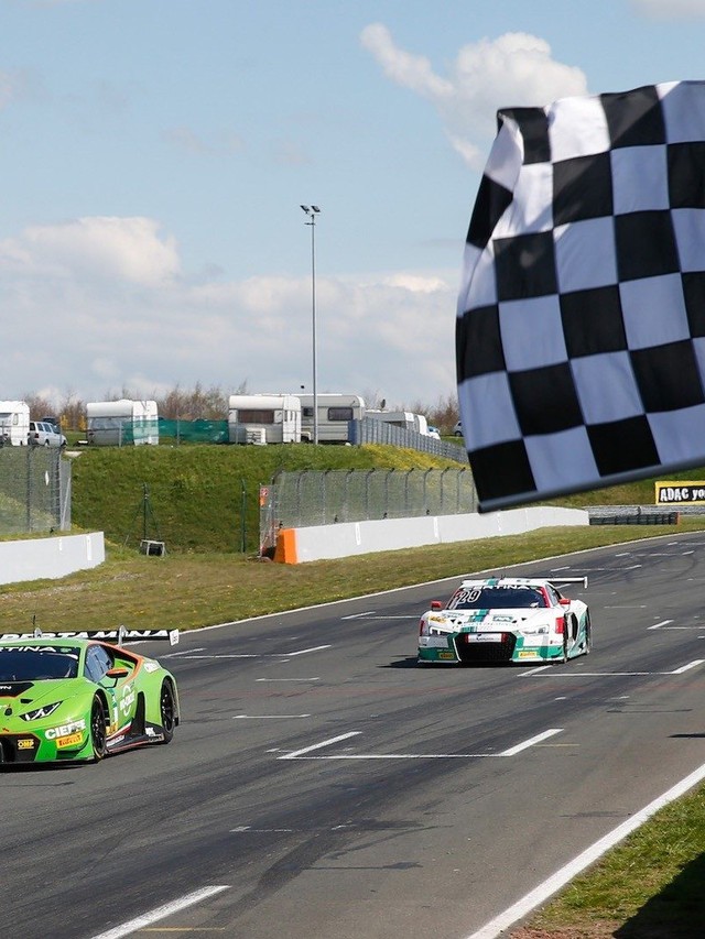 How a Pit Stop Gamble and a Last-Lap Penalty Gave the Huracán GT3 Its 2016 ADAC GT Masters Breakthrough